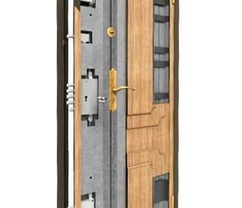 Puertas acorazadas por dentro