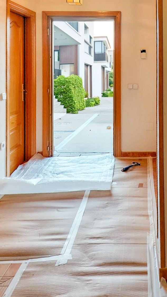 Area de trabajo de puerta